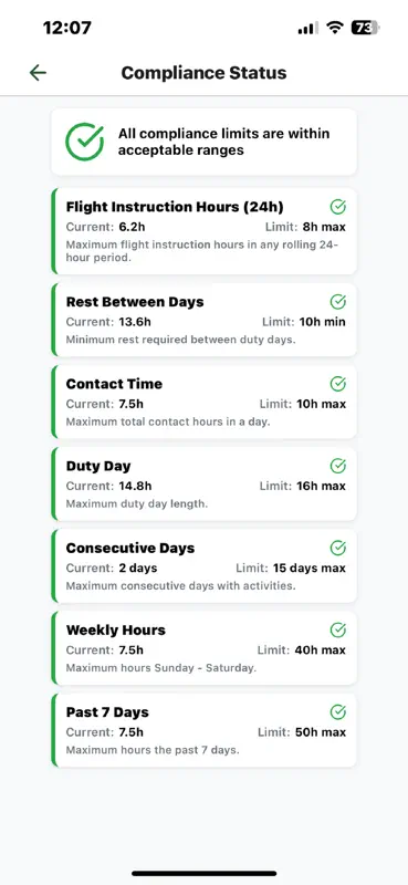 SafeHours screenshot 2 of 5