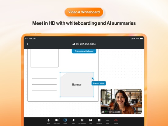 RingCentral iPad screenshot 6 - Business app