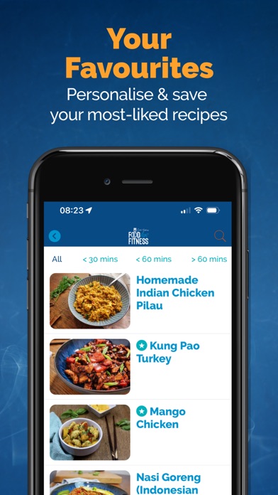 Food For Fitness: Recipes App Screenshot