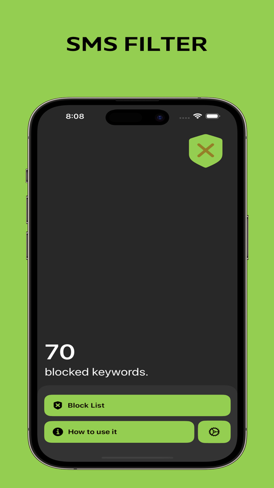 #2. Stop: SMS Filter (iOS) 来自: fares.net