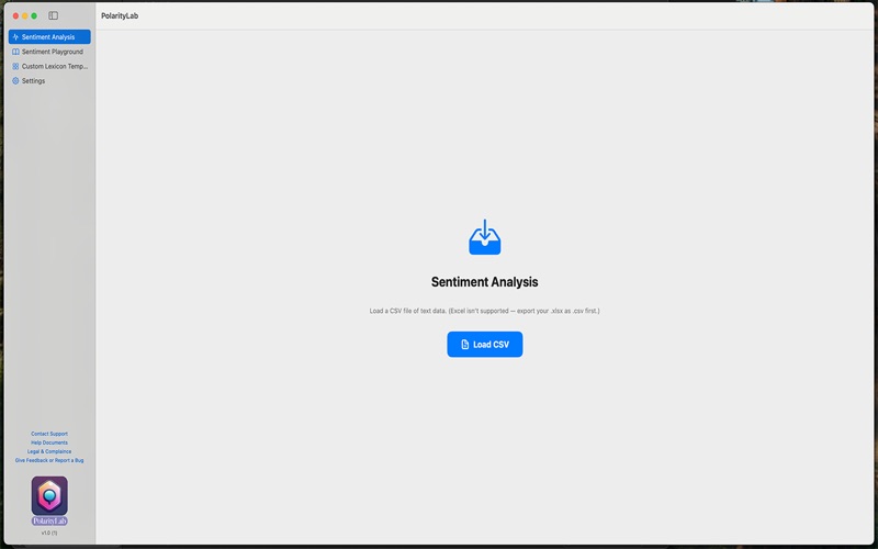 App screenshot