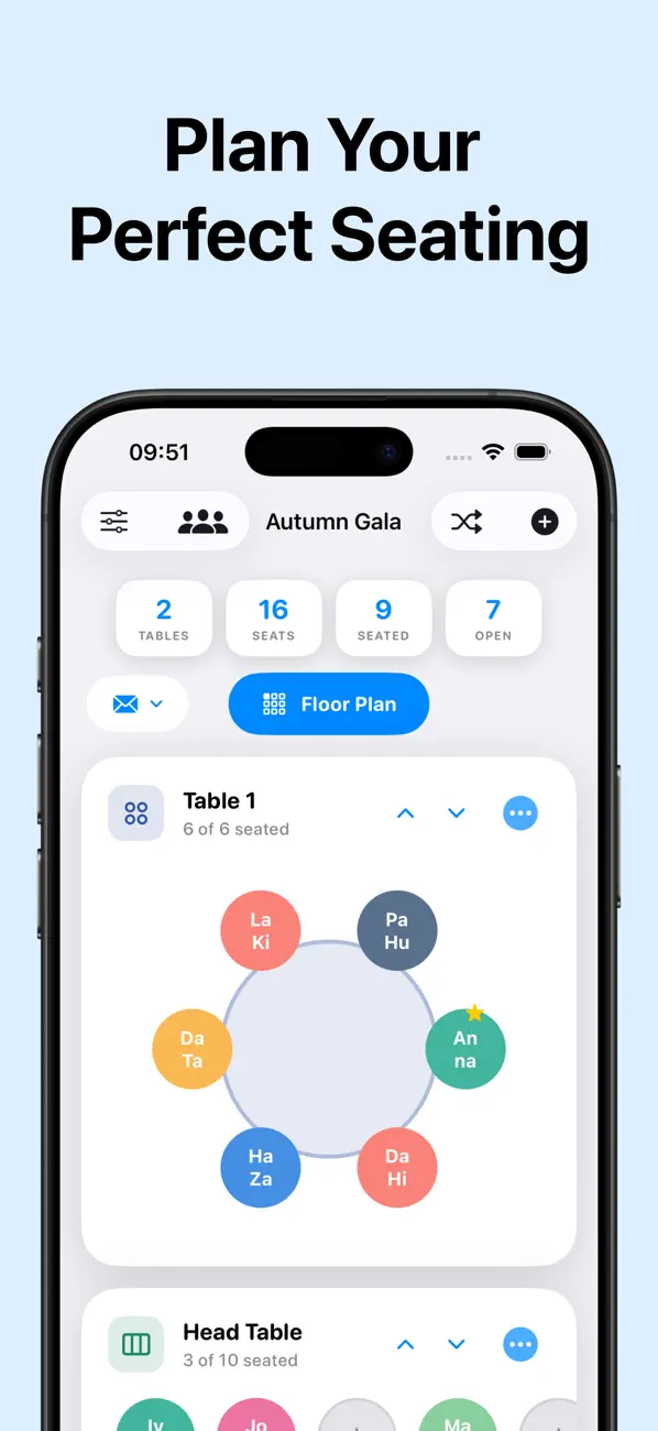 #1. Seatsy: Seating Chart Planner (iOS) di: Vitalii Nesterenko