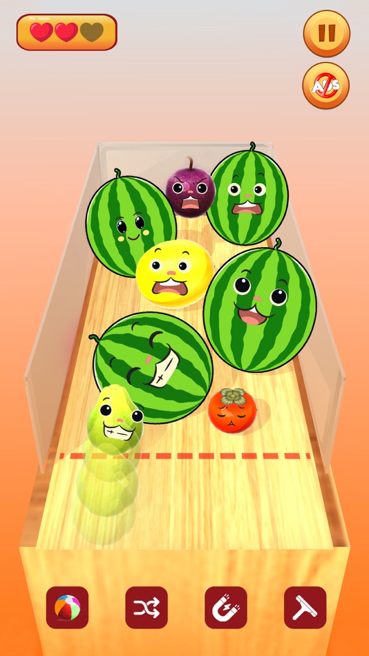#1. Watermelon Fruit Merge Drop 3D (iOS) 由: Dreamland Games