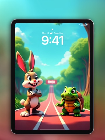 cartoon wallpapers HD iPad screenshot