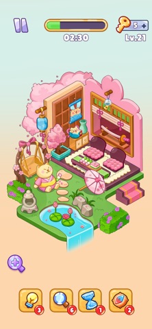 Capybara Dreamy House iPhone screenshot
