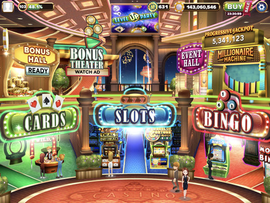 Grand Casino: Slots Games iPad app afbeelding 1