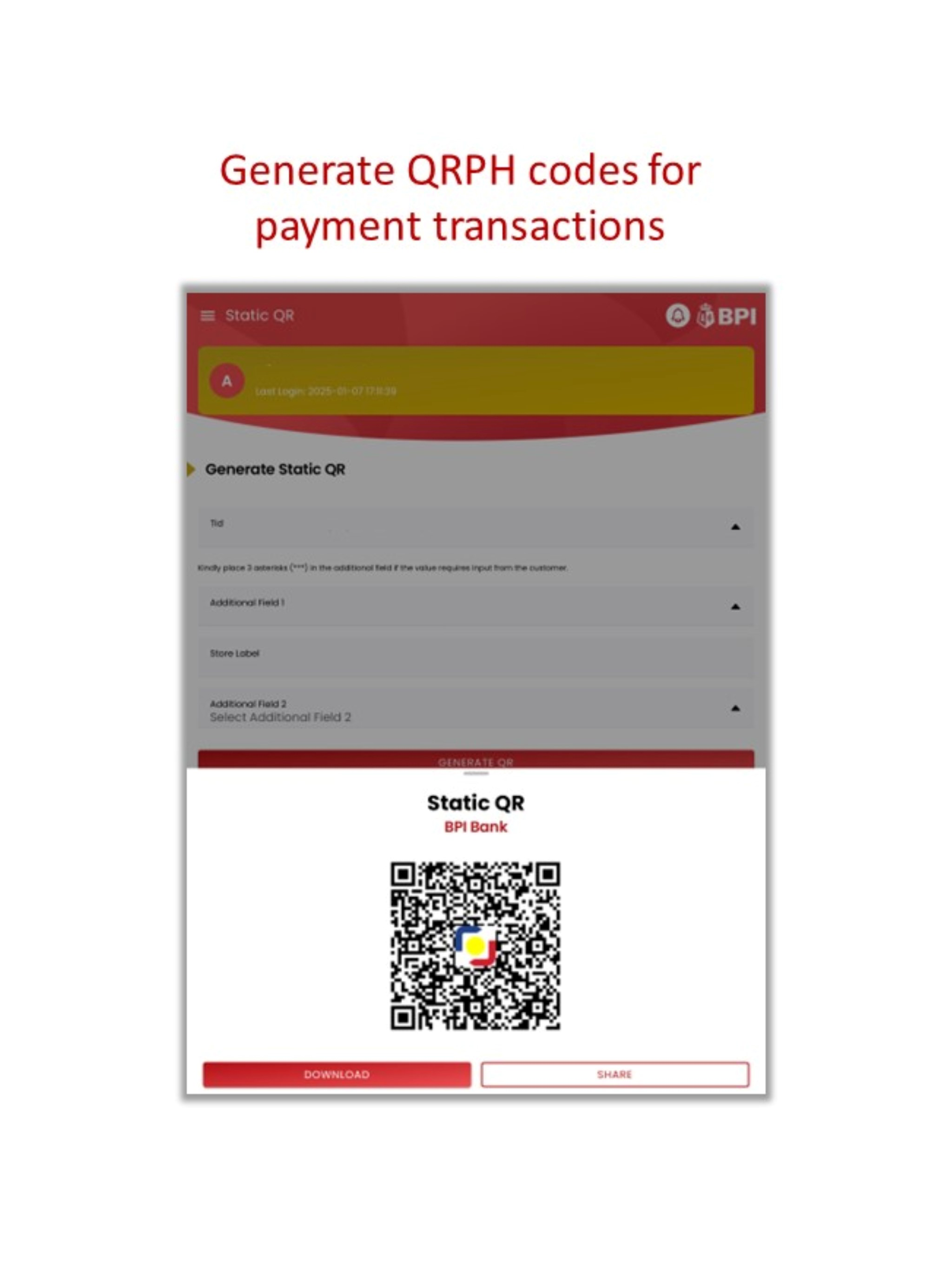 BPI OneQR screenshot 5