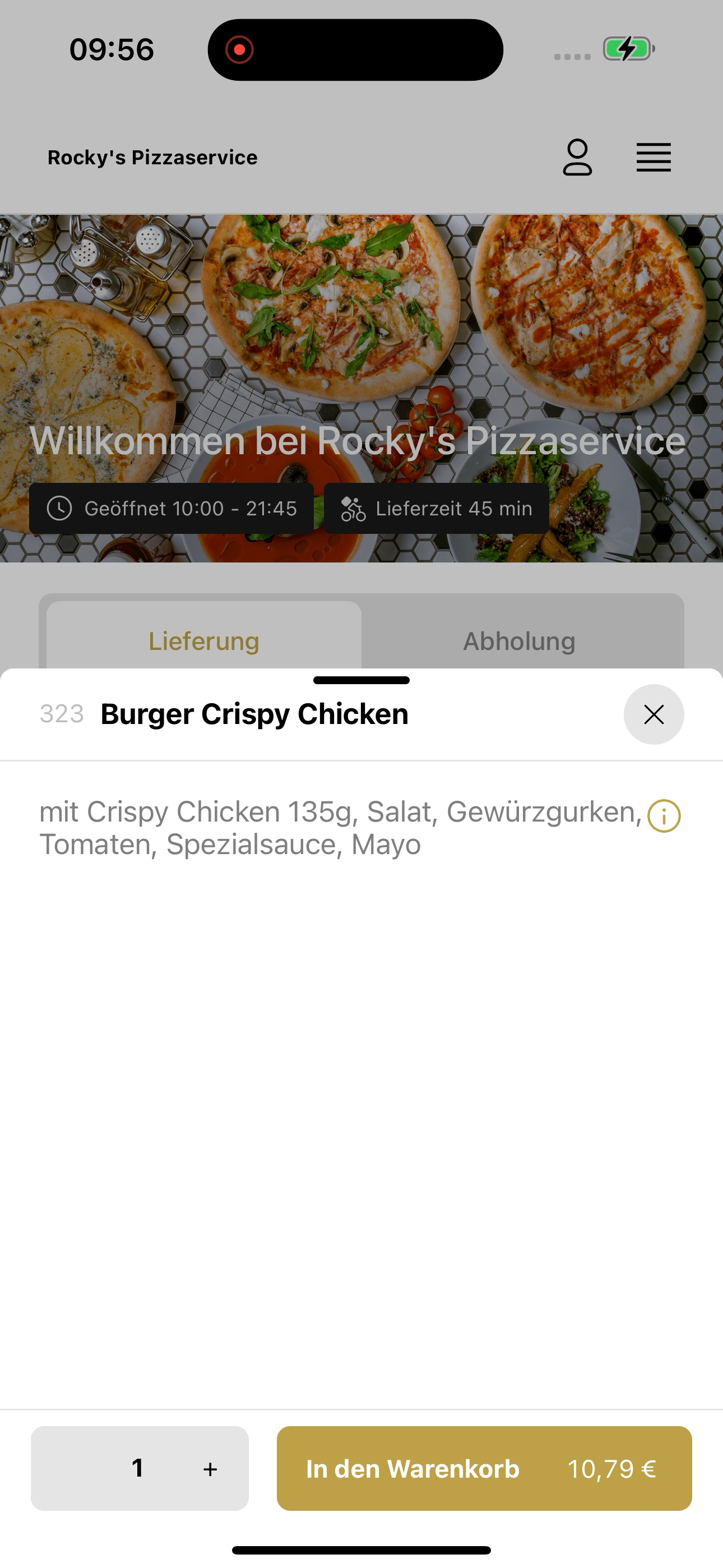 Rocky's Pizzaservice screenshot 8