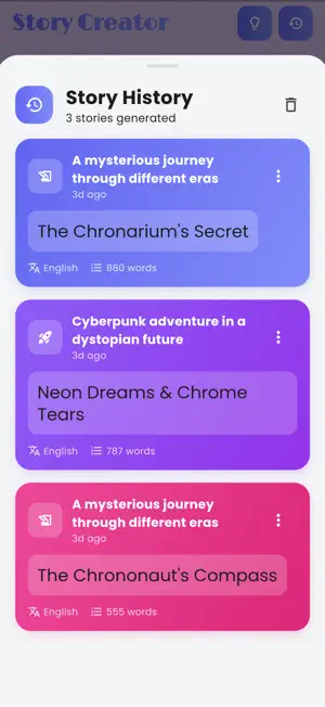 Story Creator: AI Story Writer screenshot 3