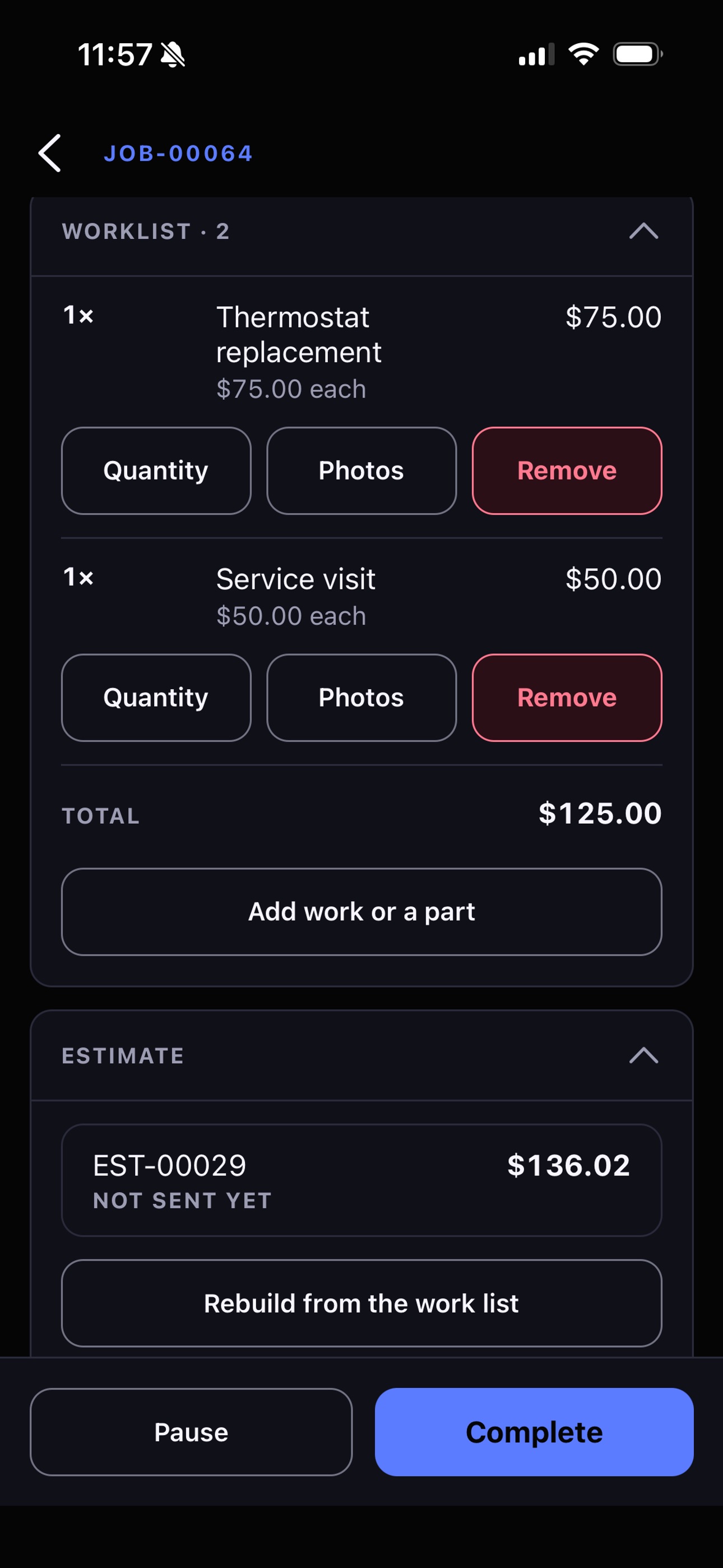 Screenshot 3 of WorkSlate Tech