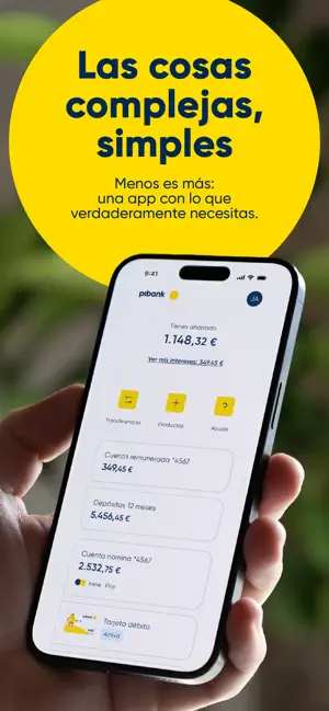 Pibank iPhone screenshot 1
