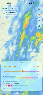 BlitzortungLive screenshot 2