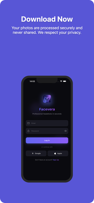 Facevera AI Headshot Generator Screenshot 5 of 5