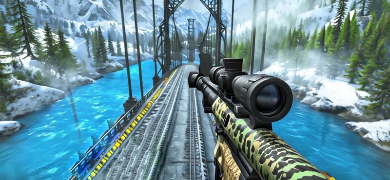 Secret Mountain Sniper Shooter screenshot 2