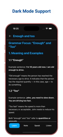 English Grammar For Speaking iPhone screenshot