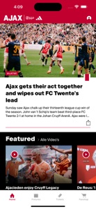 Ajax Official App screenshot #1 for iPhone
