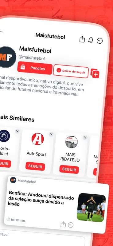 Newsreadeck: Leitor Notícias screenshot 2 of 6