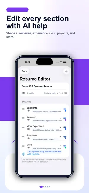 AI Resume CV Builder screenshot 2