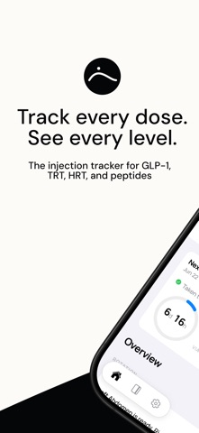 Injex: GLP-1 & Peptide Tracker Screenshot 1 of 10