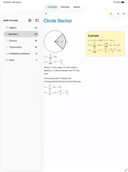 Math Formulas - Ref. Guide screenshot 8