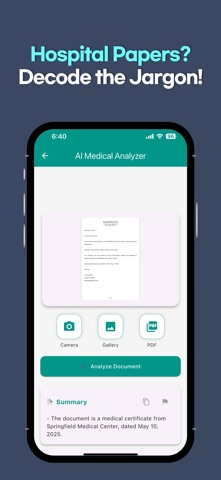 ASK DR AI : AI Health Care iPhone screenshot