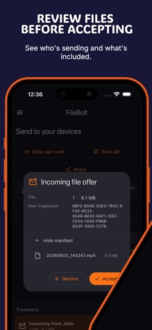 FileBolt: File Transfer Screenshot 3 of 7