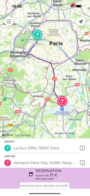 Nantes Chauffeur Privé VTC screenshot 2