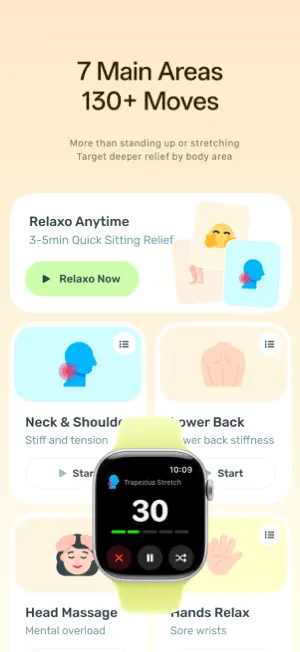 Relaxo:Sitting Reminder screenshot 4