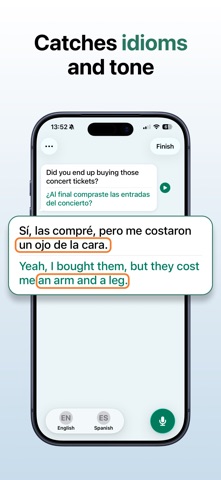 Live Voice Translator: Mavo AI iPhone screenshot 4