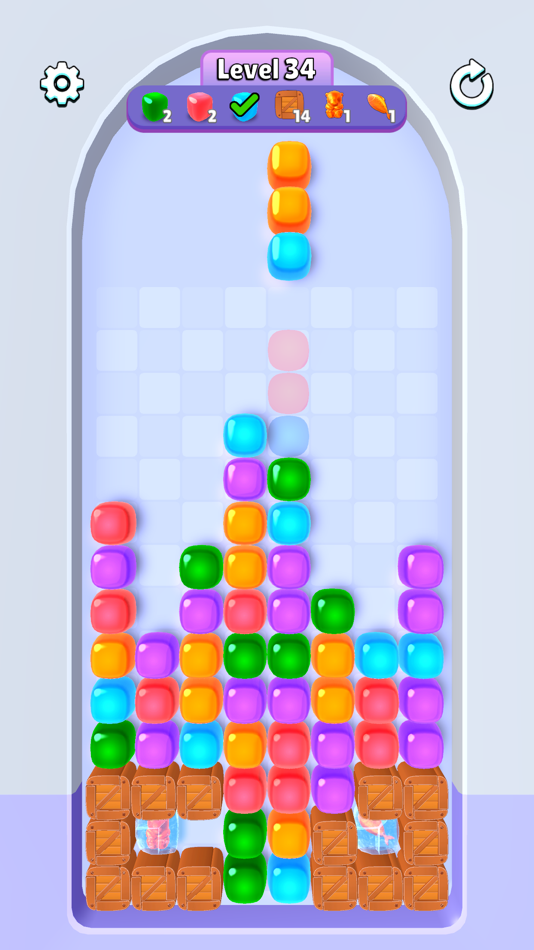 #7. Drop & Match (iOS) Podle: ZiNKY OYUN YAZILIM ANONiM SiRKETi