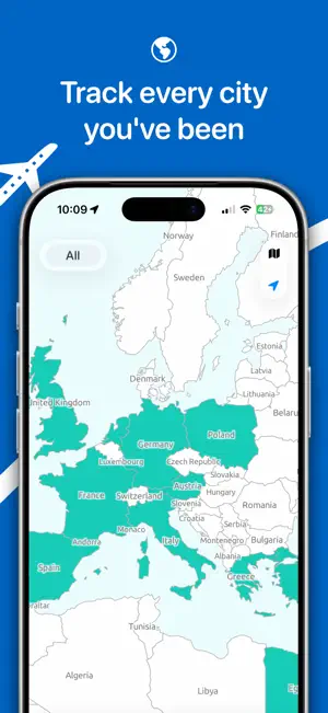 Passporty: Travel Map Tracker screenshot 2