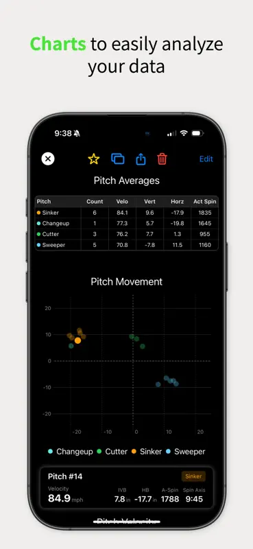 PitchLab - Baseball & Softball screenshot 2 of 3