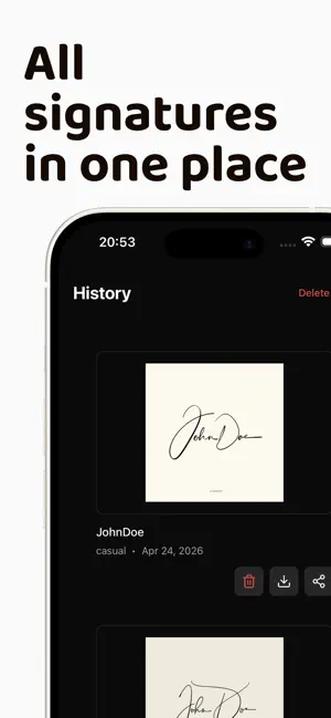 AI Signature Maker: Generator! screenshot 4