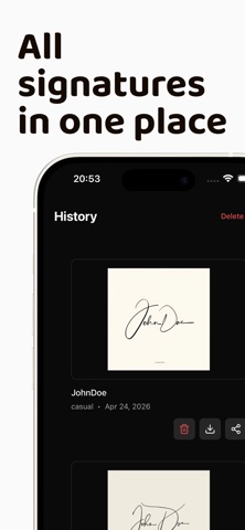 AI Signature Maker: Generator! Screenshot 4 of 5
