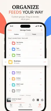 RSS Reader: Feeds Podcast screenshot 9