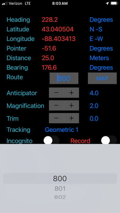 Screenshot 1 of Luna Navigator App