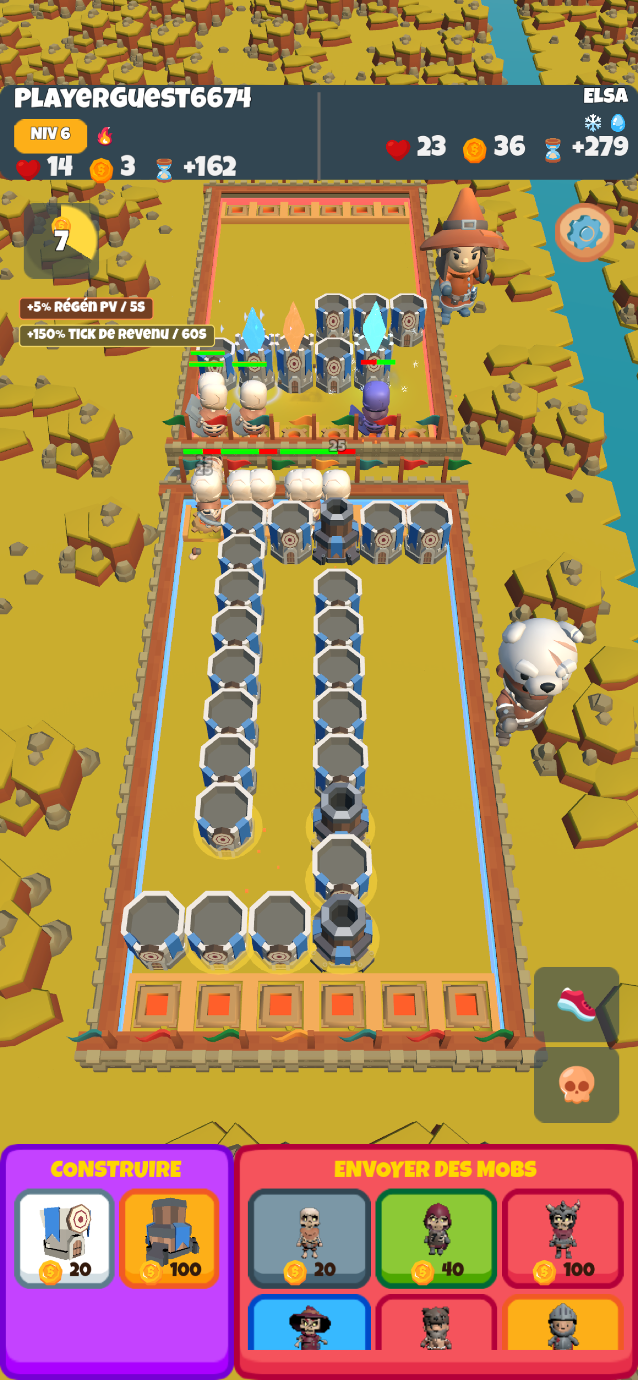 Hero Line TD: Tower Defense screenshot 4