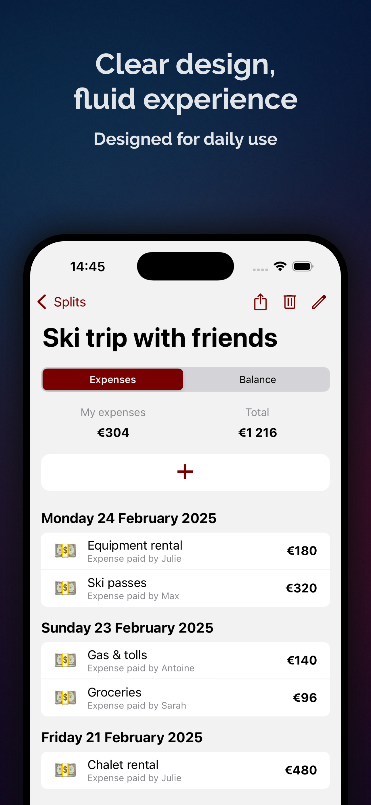 Splitify - Auto split bills