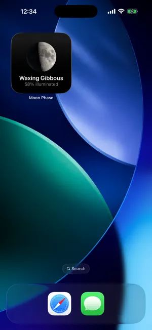 Simple Moon Widget screenshot 2