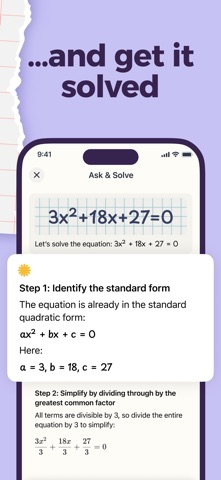 Eureka: Fast Math Solver Screenshot 3 of 6