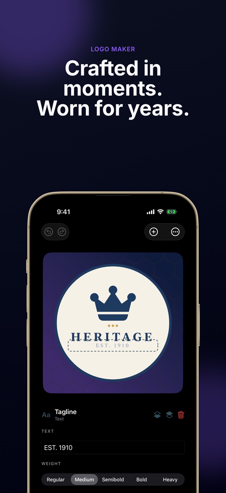 LogoForm: Logo Maker & Design iphone screenshot 1