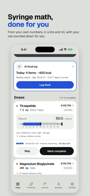 DoseTrace: Health Journal screenshot 3