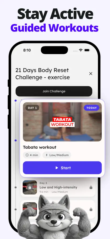 Screenshot 5 di 6 di Calorie Counter Step Tracker