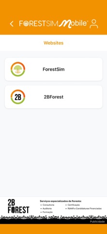 ForestSIM Mobile screenshot