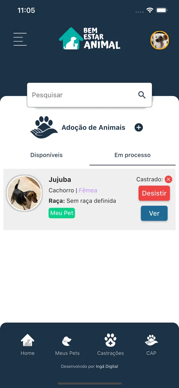 Screenshot #1 pour Bem Estar Animal