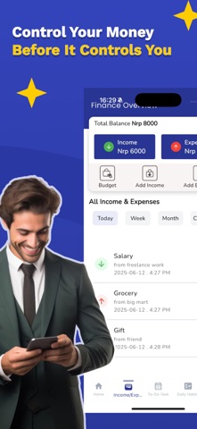 Dailium: Money & Habit Tracker screenshot