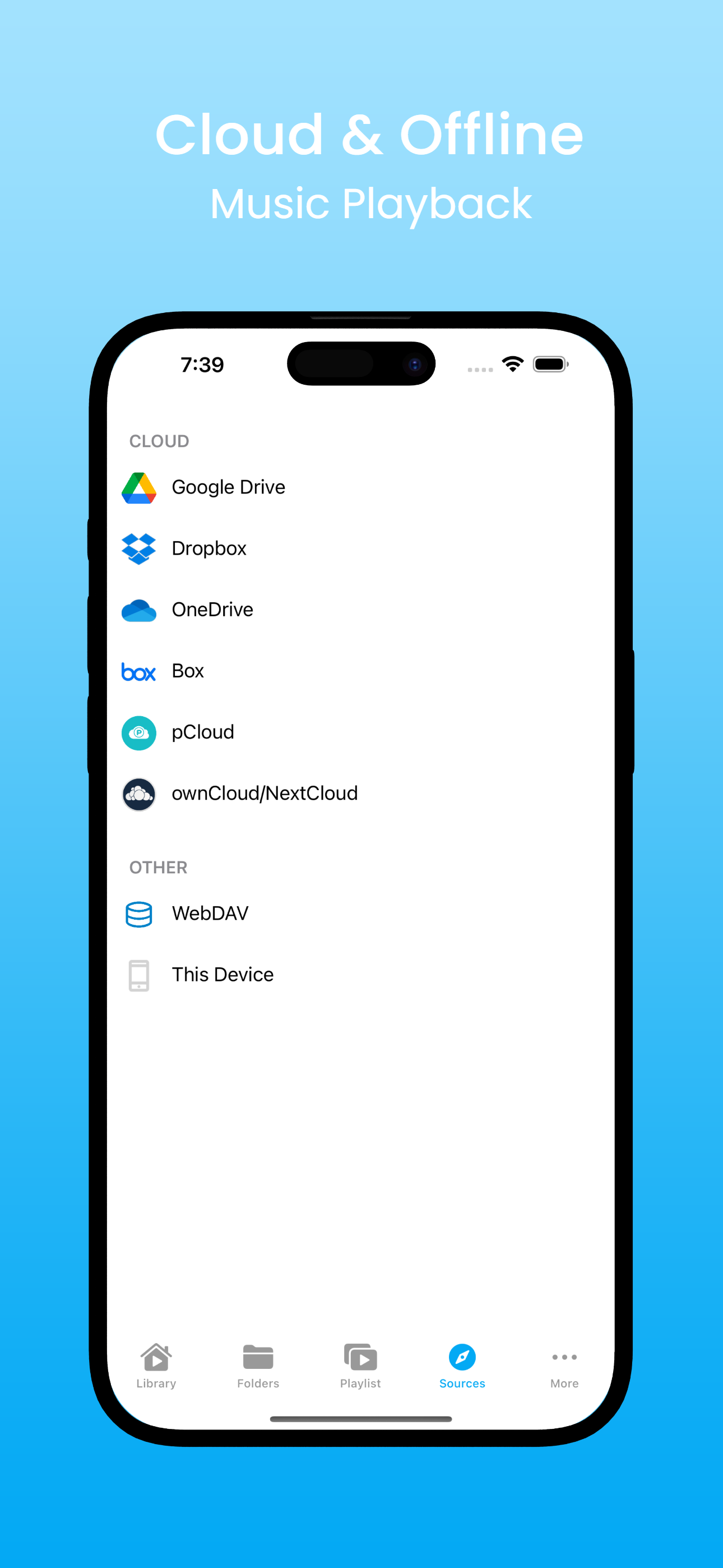 Spiral: Cloud Music Player