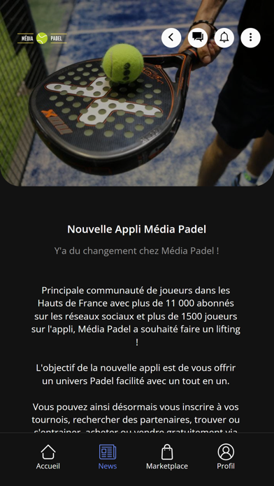 Media Padel Screenshot