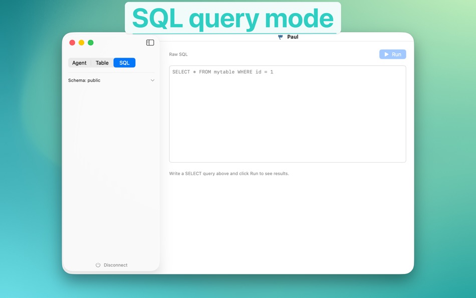 #4. Paul - postgres FAST Client (macOS) De: Justin Pariente