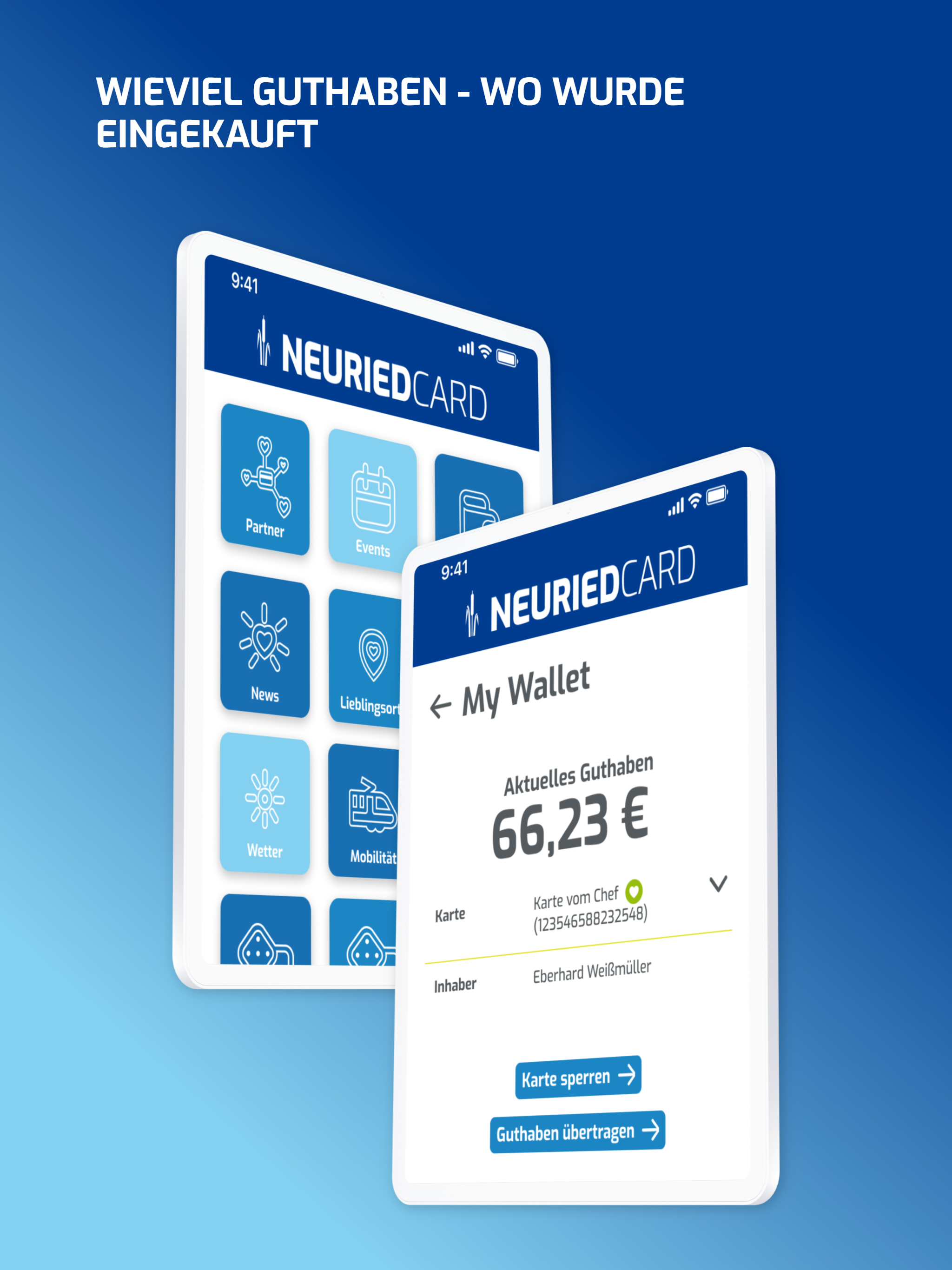 NeuriedCARD & App